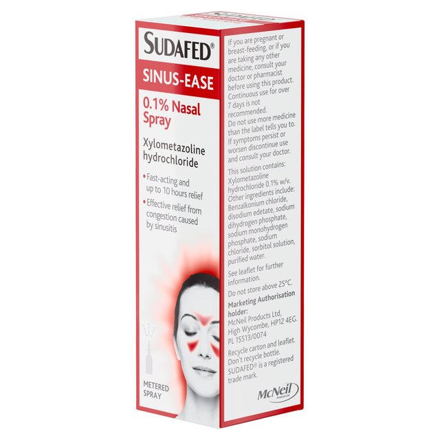 Sudafed Sinus Ease Nasal Spray 15ml GOODS M&S