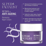 Super Facialist Retinol Anti Aging Night Cream 50ml GOODS M&S