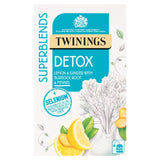 Twinings Superblends Detox with Lemon Ginger & Fennel 20 per pack GOODS M&S