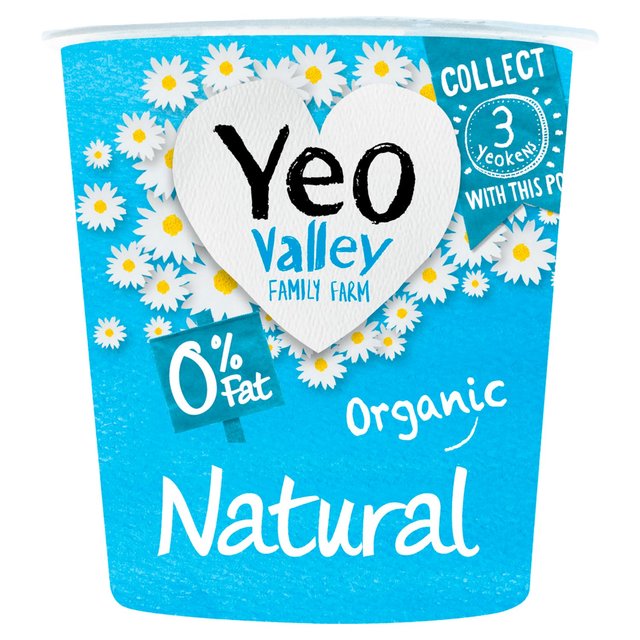 Yeo Valley Organic 0% Fat Natural Yoghurt 150g GOODS M&S