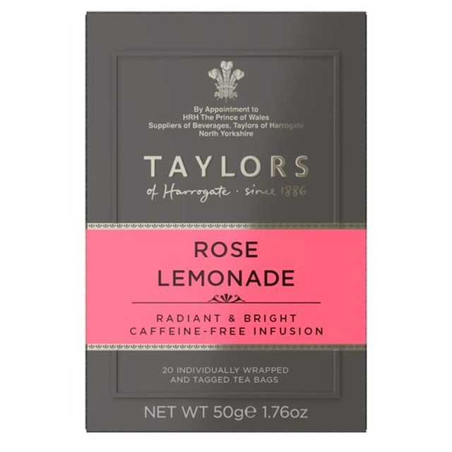 Taylors Rose Lemonade Teabags 20 per pack GOODS M&S