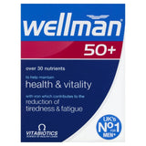 Vitabiotics Wellman 50+ Health & Vitality Reduction of Tiredness Tablets 30 per pack GOODS M&S