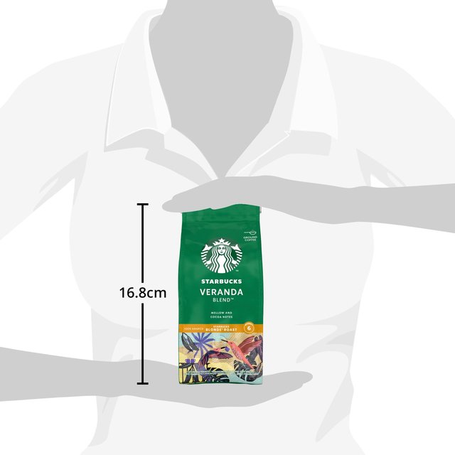 STARBUCKS Veranda Blend Blonde Roast Ground Coffee 200g GOODS M&S