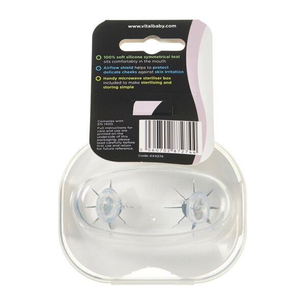 Vital Baby Airflow Soother 0-6 Month GOODS Superdrug