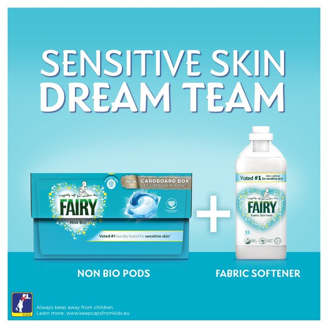 Fairy Non Bio Pods Washing Liquid Capsules For Sensitive Skin 2 x 54 Wash 2 x 54 per pack - McGrocer