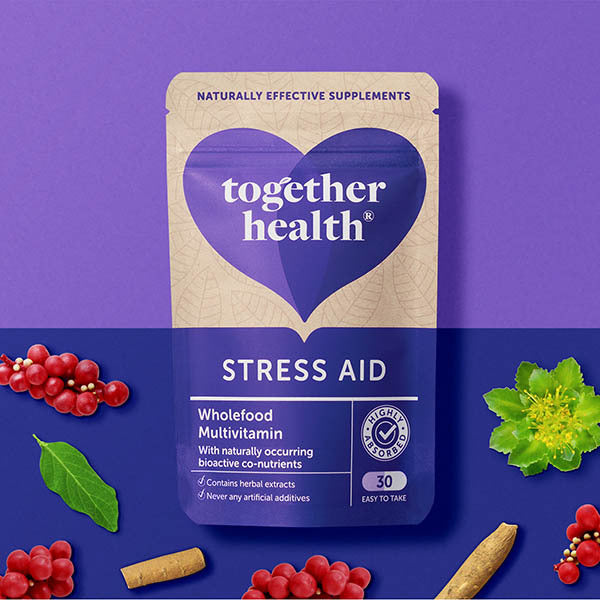 Together Health Stress Aid – Stress Supplement – 30 Capsules GOODS Superdrug