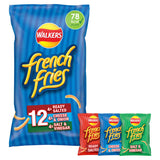 Walkers French Fries Variety Multipack Snacks Crisps 12x18g GOODS ASDA