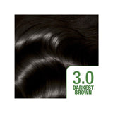 Garnier Nutrisse Ebony 3 Darkest Brown Permanent Hair Dye