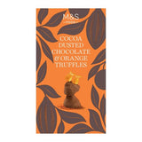 MS Cocoa Dusted Chocolate Orange Truffles