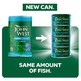 John West Tuna Chunks in Brine MSC 4x125g 102g drained