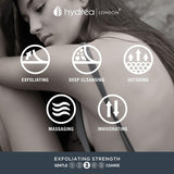 Hydrea London Classic Short Handle Body Brush with Natural Bristle