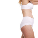 MS Womens Body Flexifit High Rise Shorts 12 White