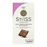 MS Swiss Extra Fine Milk Chocolate with Fruit Nut