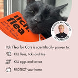Itch Flea Tick Spot On Treatment For Cats
