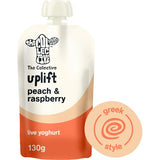 The Collective Uplift Peach Raspberry Yoghurt Pouch