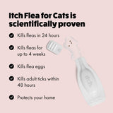 Itch Flea Tick Spot On Treatment For Cats