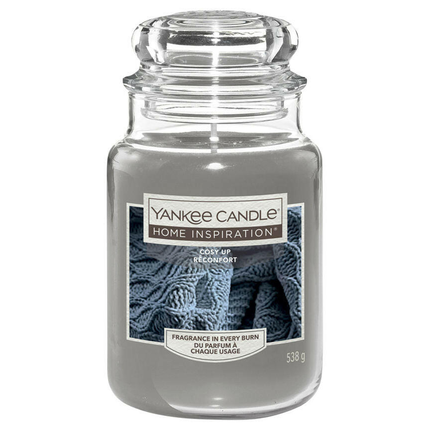 Yankee Candle Home Inspiration Scented Candle Cosy Up Large Jar GOODS ASDA