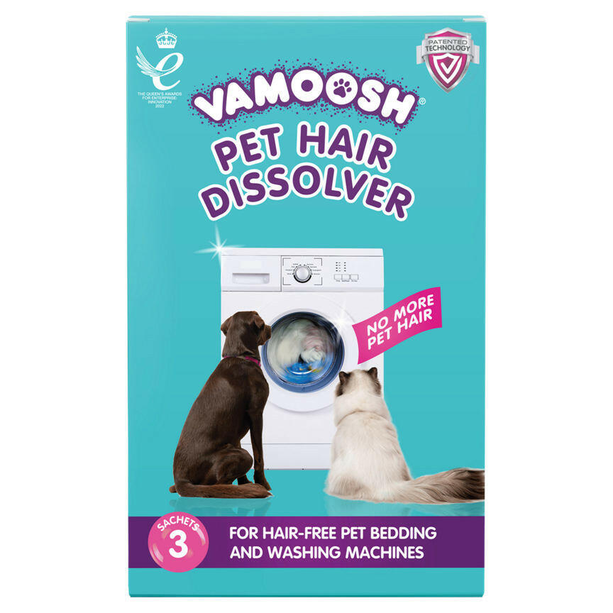 Vamoosh Pet Hair Dissolver for Pet Bedding & Washing Machines GOODS ASDA