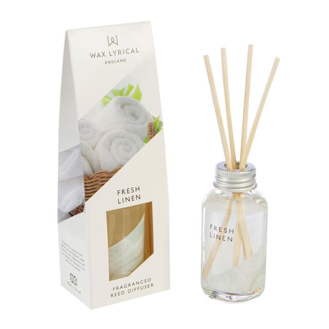 Wax Lyrical Fresh Linen Reed Diffuser 40ml GOODS M&S