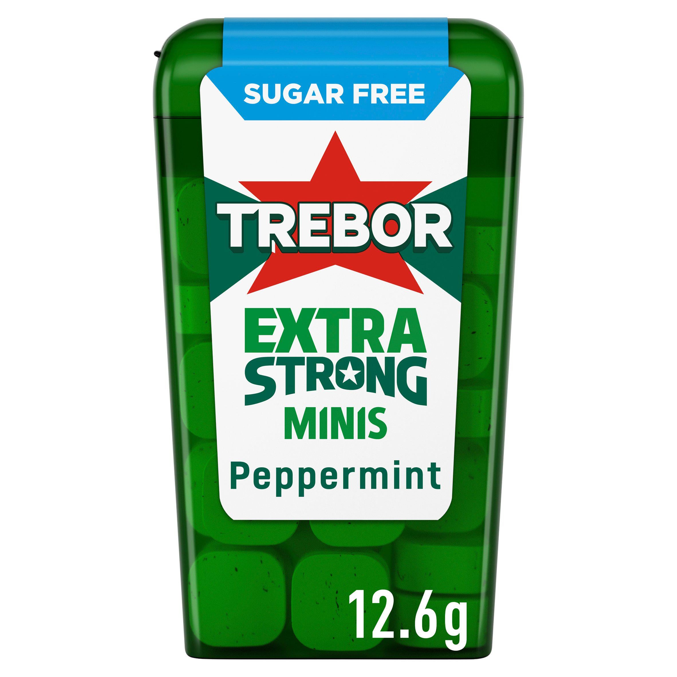Trebor Mighties Extra Strong Sugar Free Mints 12.5g GOODS Sainsburys