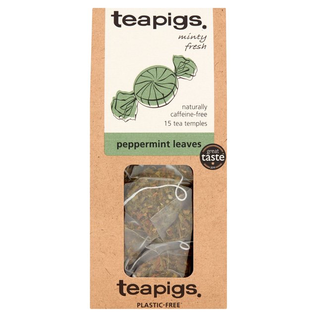 Teapigs Peppermint Leaves Tea Bags 15 per pack GOODS M&S