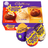 Cadbury Chocolate Mixed White Creme Egg Caramel & Creme Egg 200g