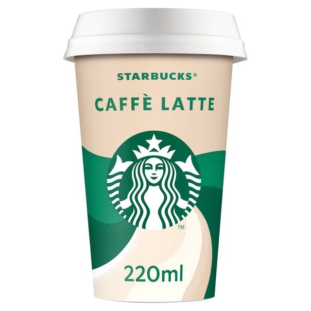 Starbucks Caffe Latte Ice Coffee 220ml GOODS M&S