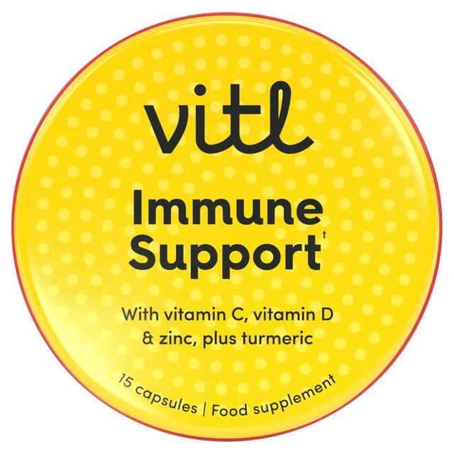 Vitl Immune Support x 15 capsules 15 per pack GOODS M&S