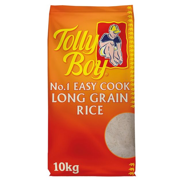 Tolly Boy Easy Cook Parboiled Long Grain Rice 10kg GOODS M&S