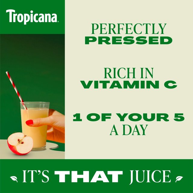 Tropicana Pressed Apple Fruit Juice 4 x 250ml GOODS M&S