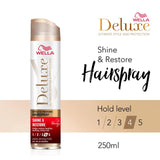 Wella Deluxe Shine & Repair Hairspray 250ml GOODS M&S