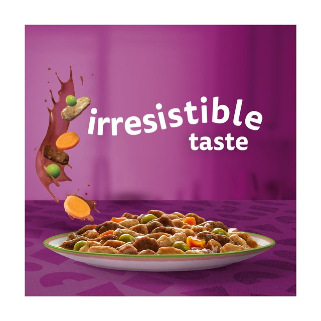 Whiskas 1+ Cat Pouches Tasty Chef mix with Veg in Gravy 12 x 85g GOODS M&S