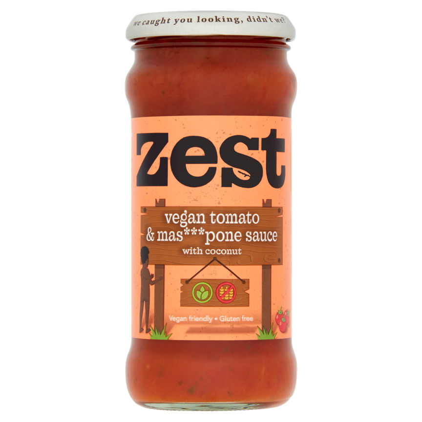 Zest Vegan Tomato & Mascarpone Sauce 340g GOODS ASDA