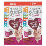 Webbox Tasty Sticks Salami Cat Treats x6 30g GOODS Sainsburys