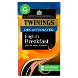 Twinings Decaffeinated English Breakfast Tea 40 per pack GOODS M&S