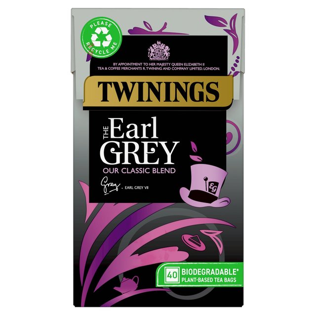 Twinings Earl Grey Tea 40 per pack GOODS M&S