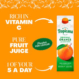 Tropicana Long Life Pure Original Orange Fruit Juice with Bits 850ml GOODS M&S