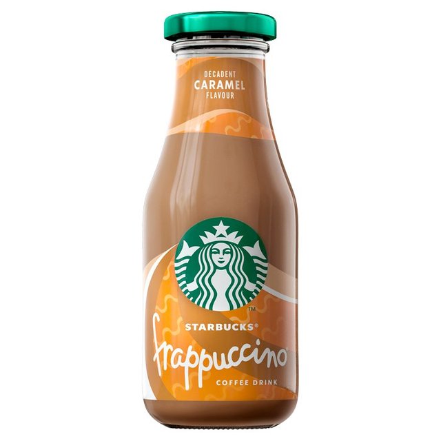 Starbucks Frappuccino Caramel Flavoured Milk Iced Coffee 250ml GOODS M&S