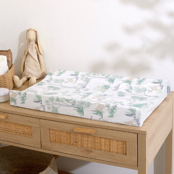 The Tiny Bed Co. Anti-Roll Changing Mat - Forest Fable GOODS Superdrug