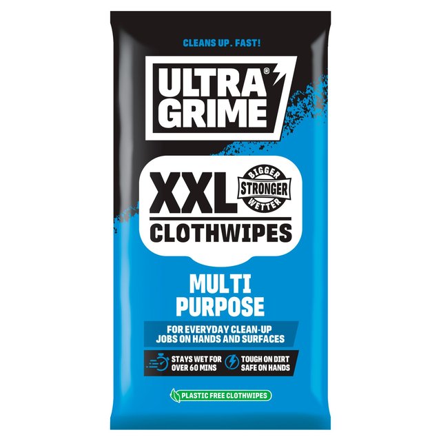 UltraGrime Multipurpose XXL Clothwipes 20 per pack GOODS M&S