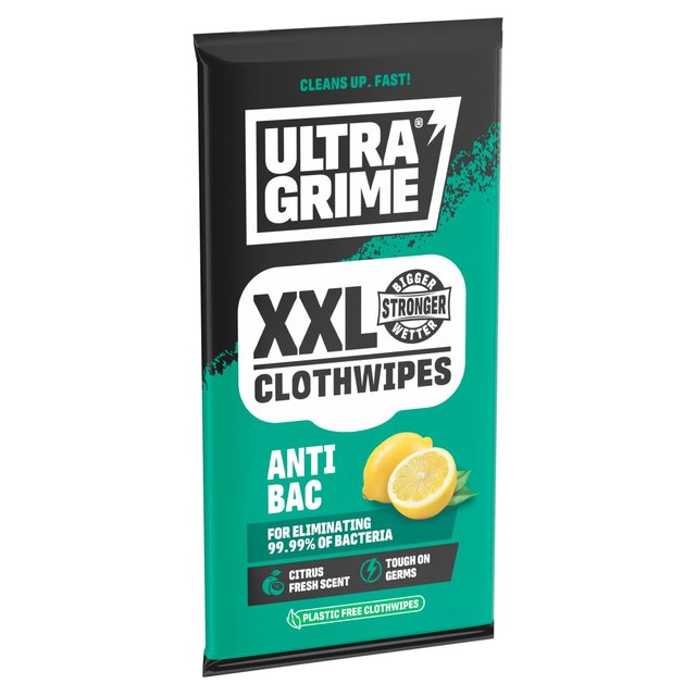 UltraGrime Anti-Bac XXL Clothwipes 20 per pack GOODS M&S