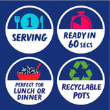 Tilda Pots Vegetable Long Grain Rice 250g GOODS M&S