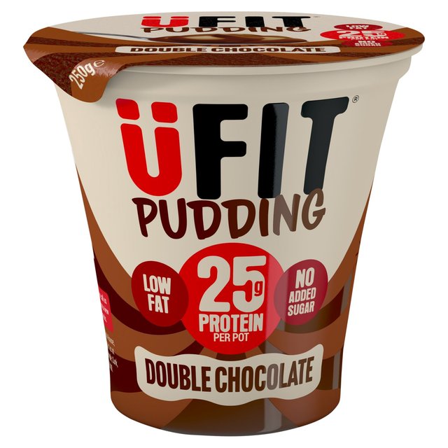 UFIT Double Chocolate Protein Pudding 250g GOODS M&S