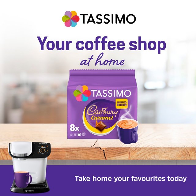 Tassimo Cadbury Caramel Pods 8 per pack GOODS M&S