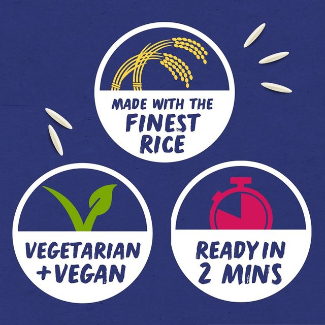 Tilda Microwave Coconut Basmati Rice 250g GOODS M&S