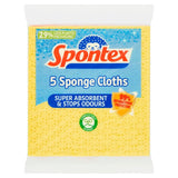 Spontex Sponge Cloths 5 per pack GOODS M&S