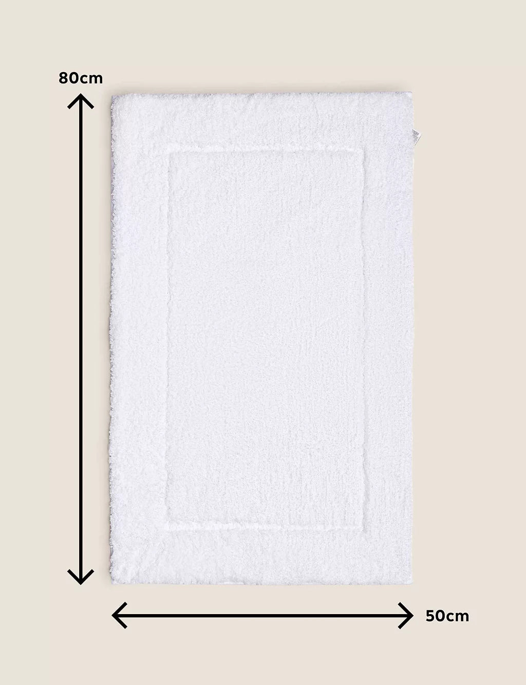 Super Soft Quick Dry Bath Mat Bathroom M&S