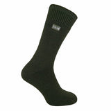 THMO Mens Fleece Lined Winter Thermal Socks 6-11 UK GOODS Superdrug Forest Green