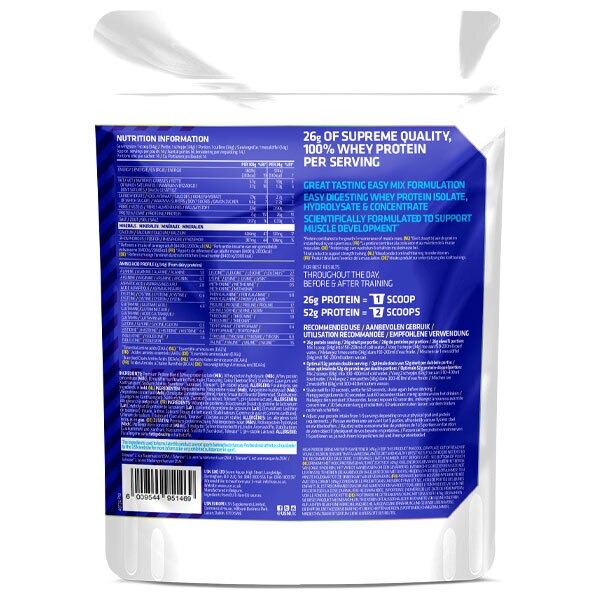 USN Blue Lab Whey Protein Powder 476g Strawberry GOODS Superdrug