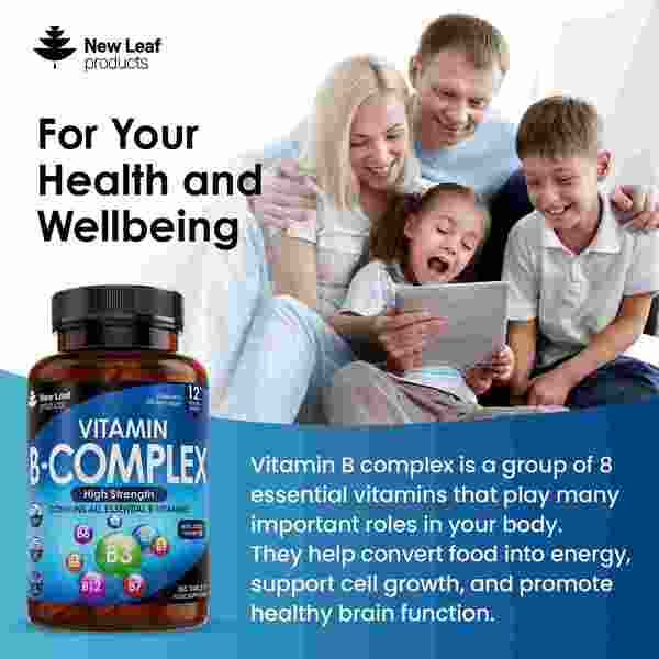Vitamin B Complex - High Strength Tablets - All B Vitamins GOODS Superdrug